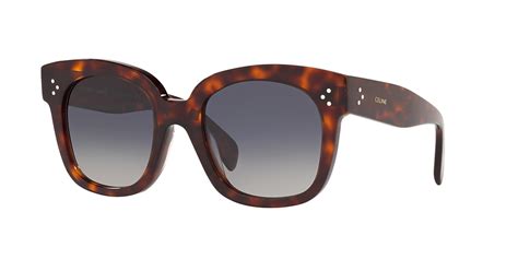 Celine CL4002UN 54 Smoke Brown & Tortoise Polarized .